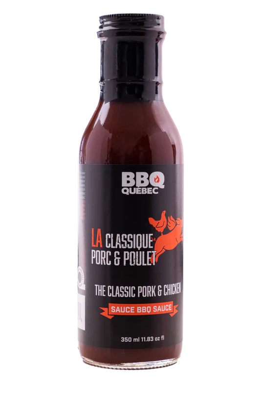 [BBQ Quebec] Sauce La Classique Porc et Poulet (350ml)